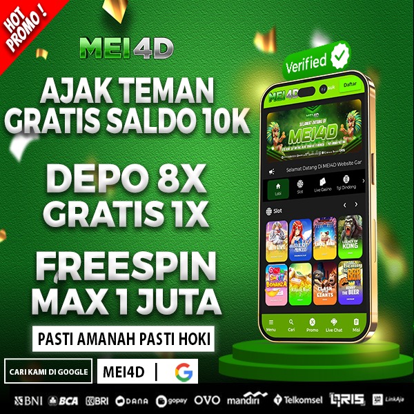 MEI4D: Link Situs Slot Gacor & Link Slot88 Terbesar